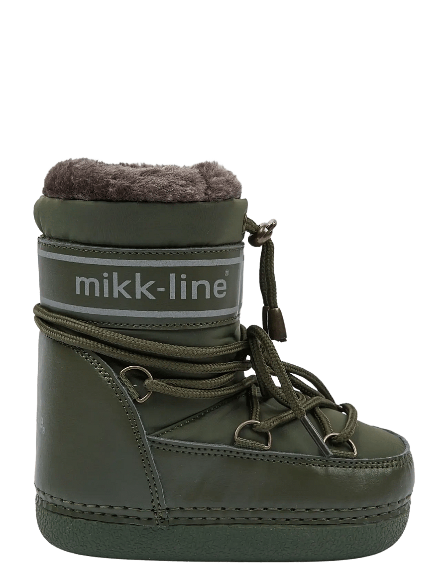 mikk-line - Snow Boot - winterstiefel - dusty olive - 1