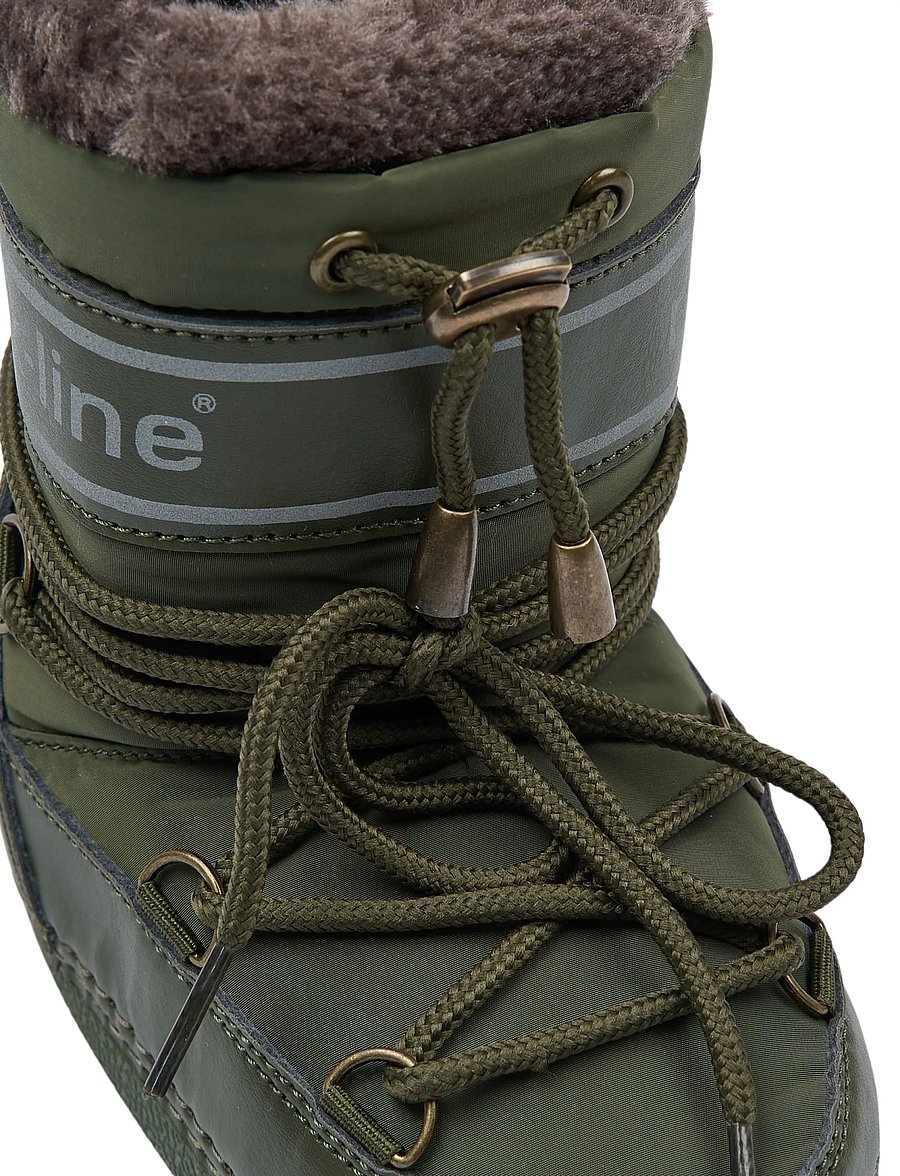 mikk-line - Snow Boot - winterstiefel - dusty olive - 4
