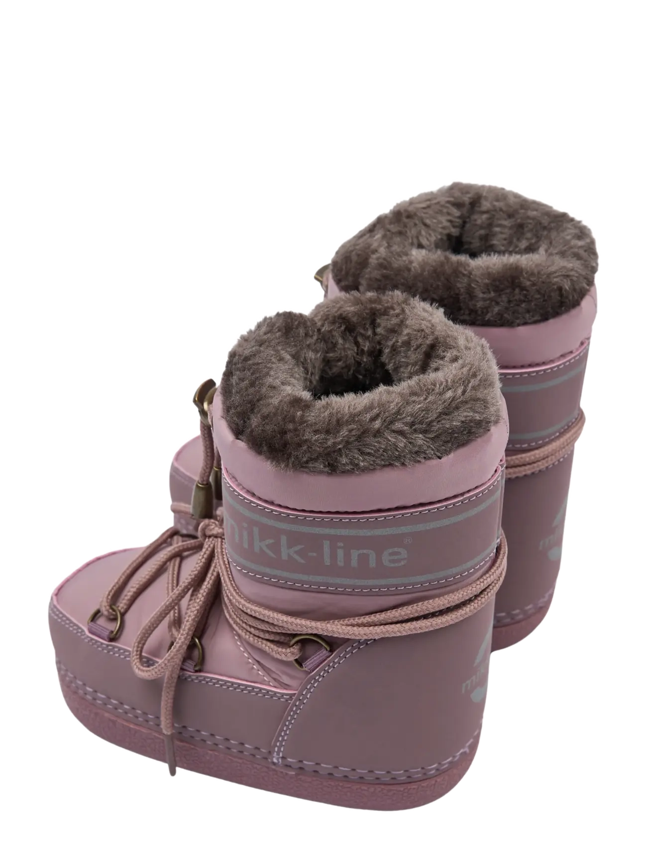 mikk-line - Snow Boot - vinterstøvler - twilight mauve - 3