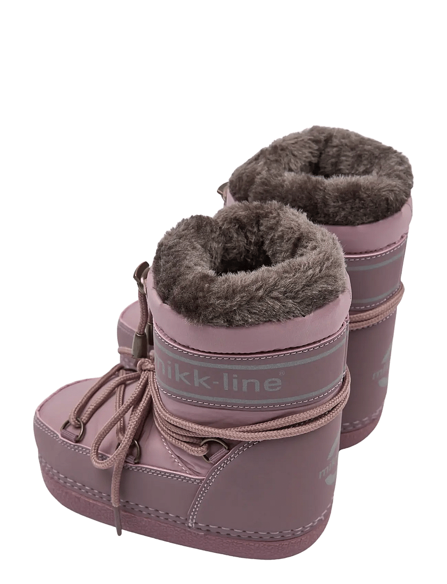 mikk-line - Snow Boot - vinterstøvler - twilight mauve - 3