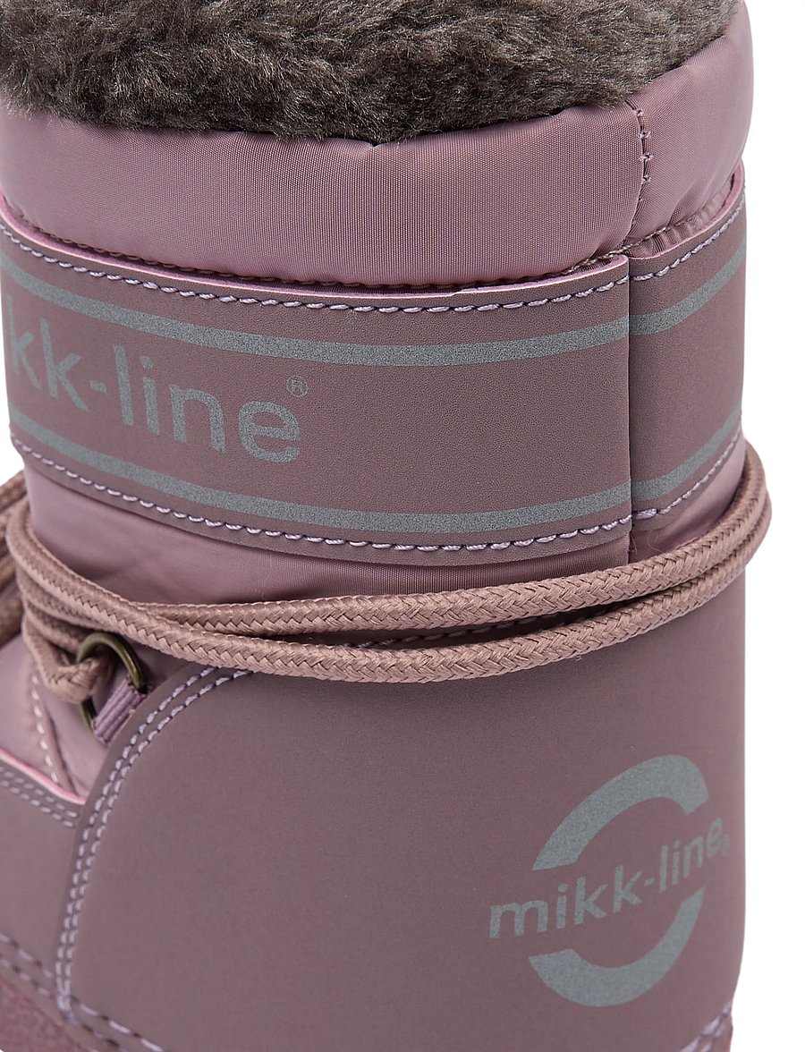 mikk-line - Snow Boot - vinterstøvler - twilight mauve - 5