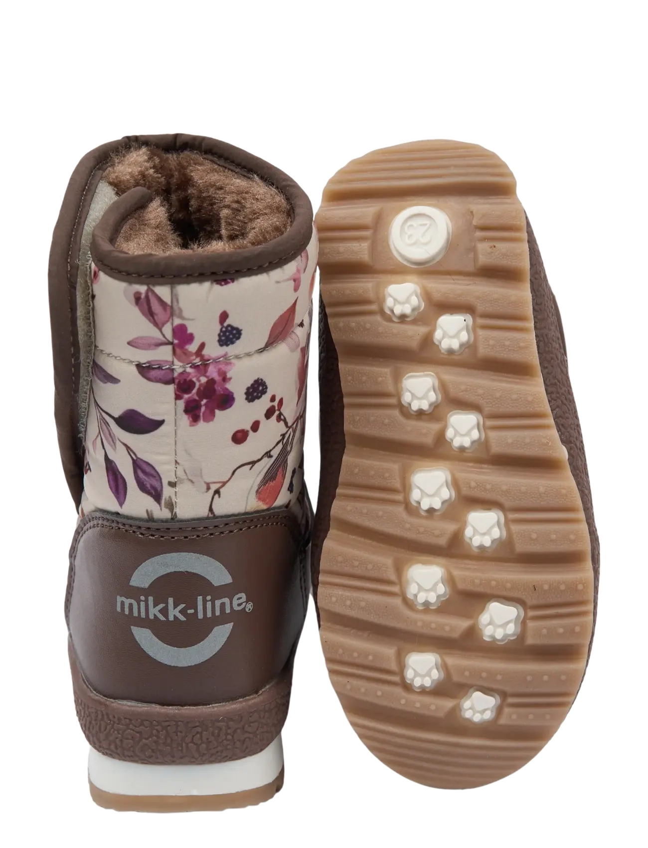 mikk-line - Winter Boot Padded - winterstiefel - berries & birds aop - 2