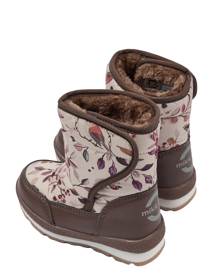 mikk-line - Winter Boot Padded - winterstiefel - berries & birds aop - 3