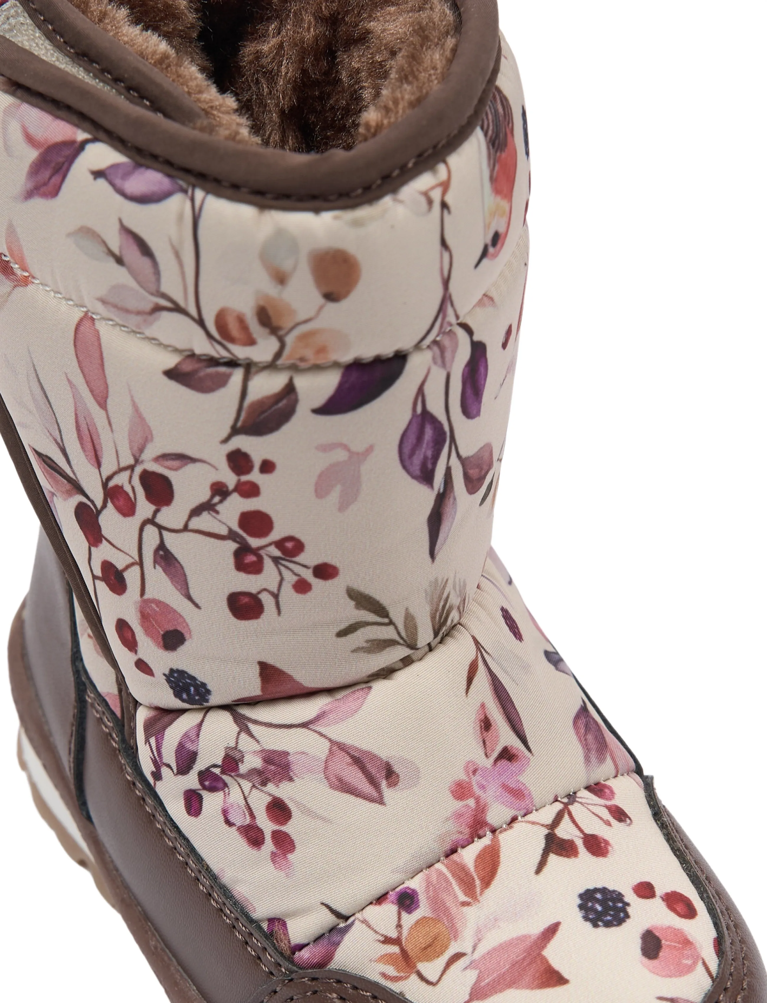 mikk-line - Winter Boot Padded - winterstiefel - berries & birds aop - 4