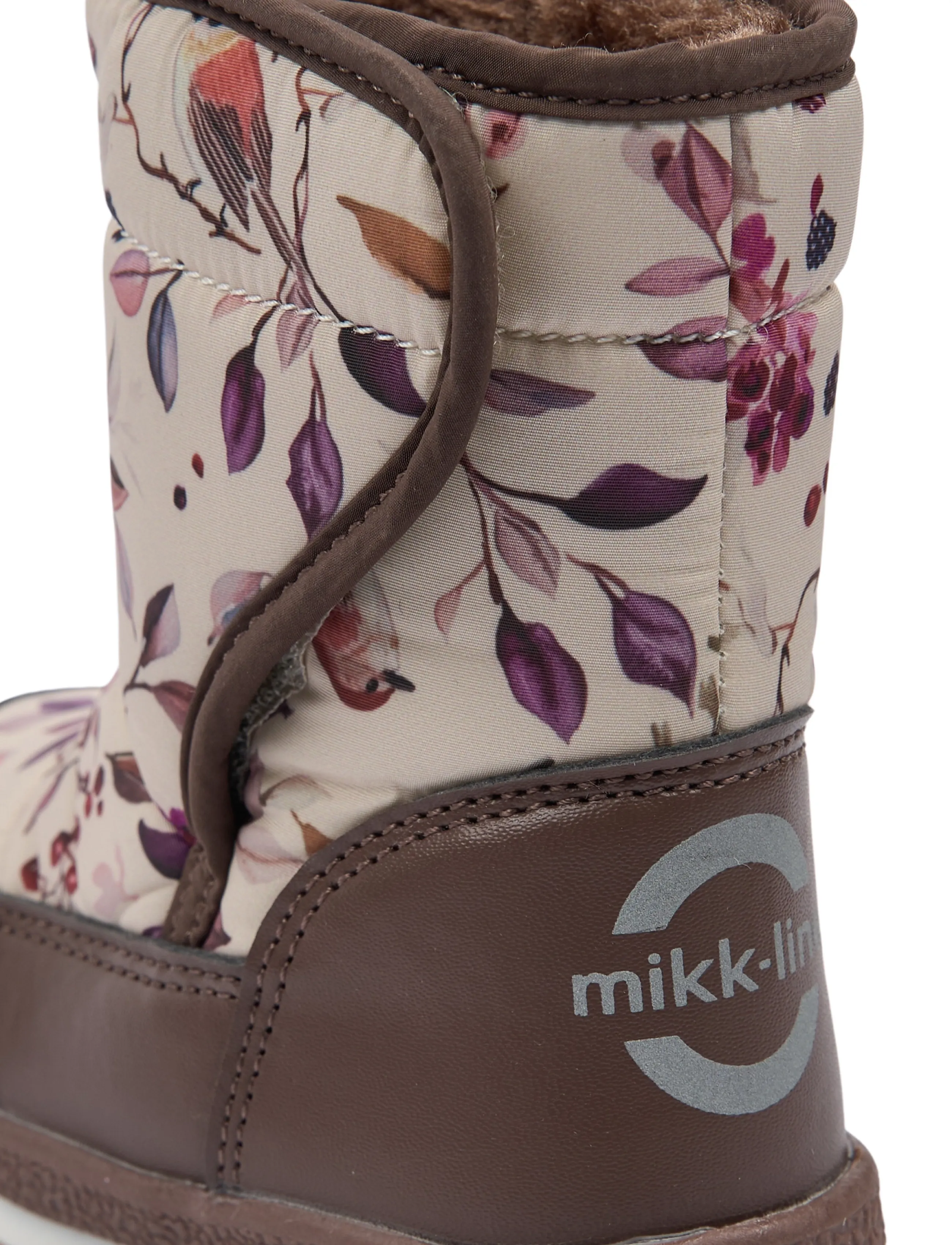 mikk-line - Winter Boot Padded - winterstiefel - berries & birds aop - 5