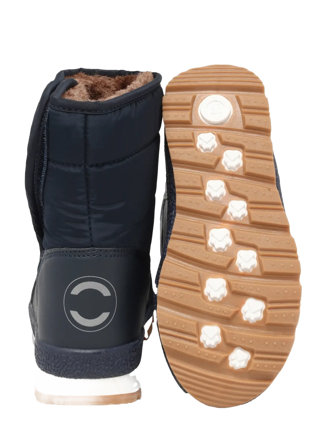 mikk-line Winter Boot Padded - Winter boots - SPACE AOP / navy