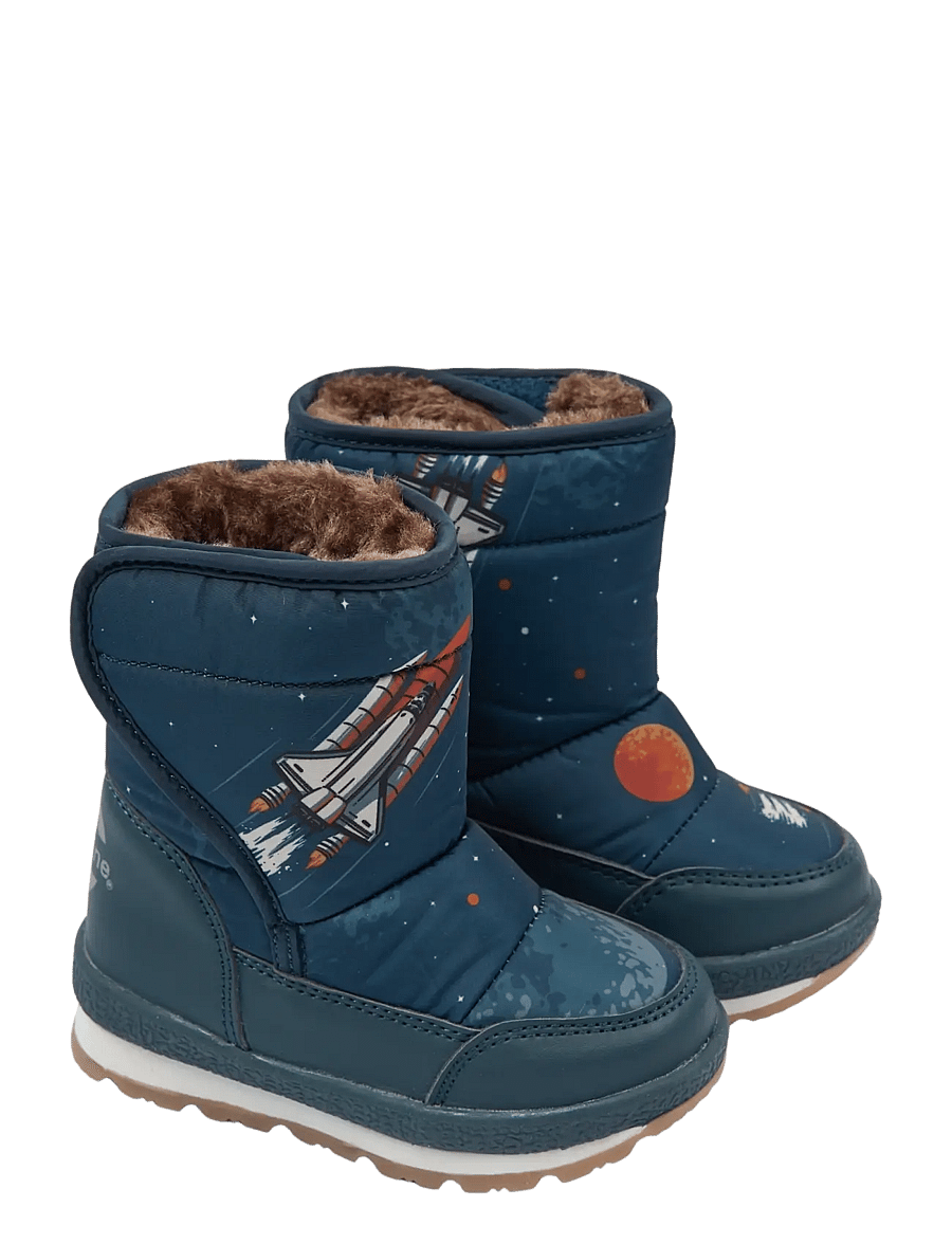 mikk-line - Winter Boot Padded - winterstiefel - space aop - 1