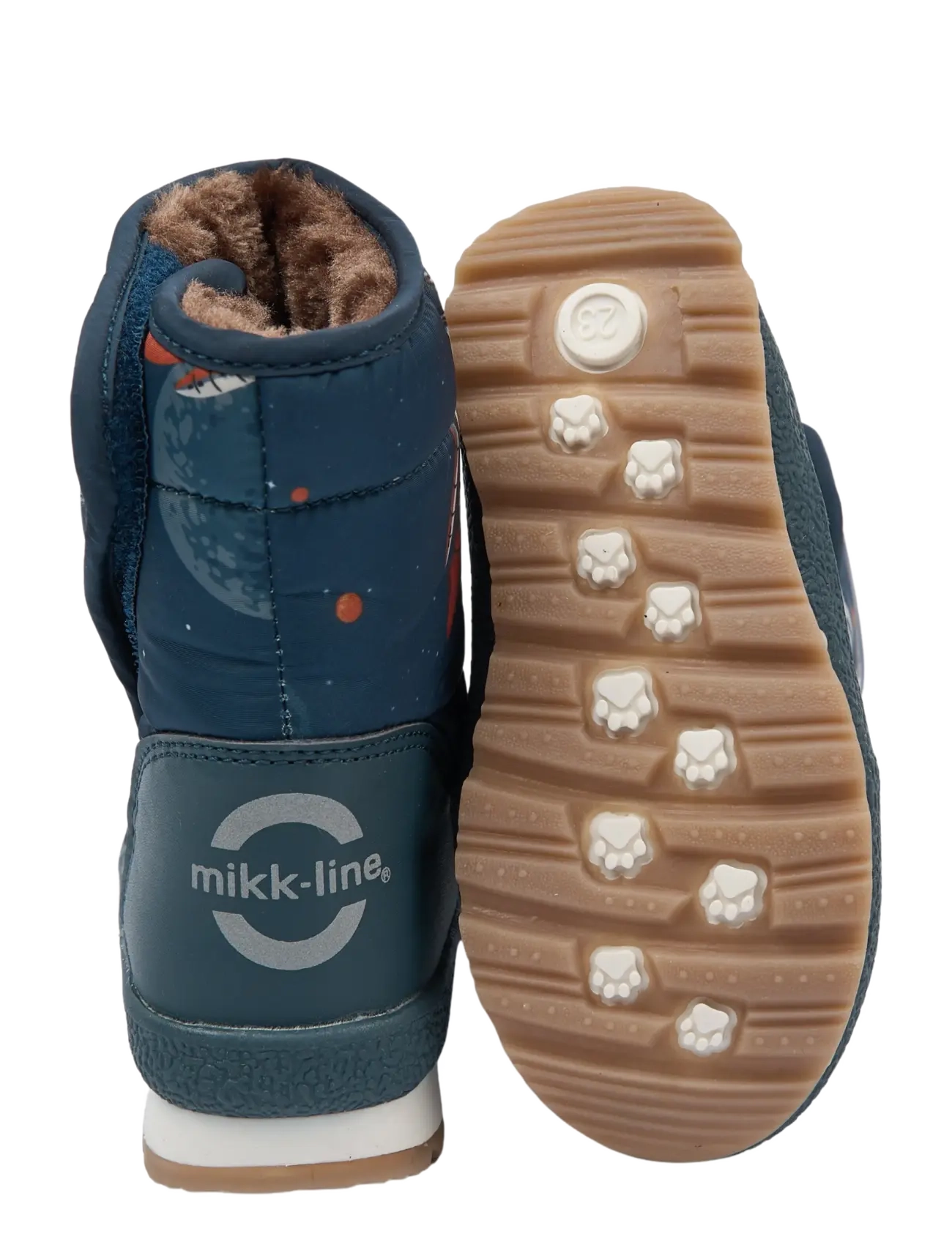 mikk-line - Winter Boot Padded - winter boots - space aop - 3