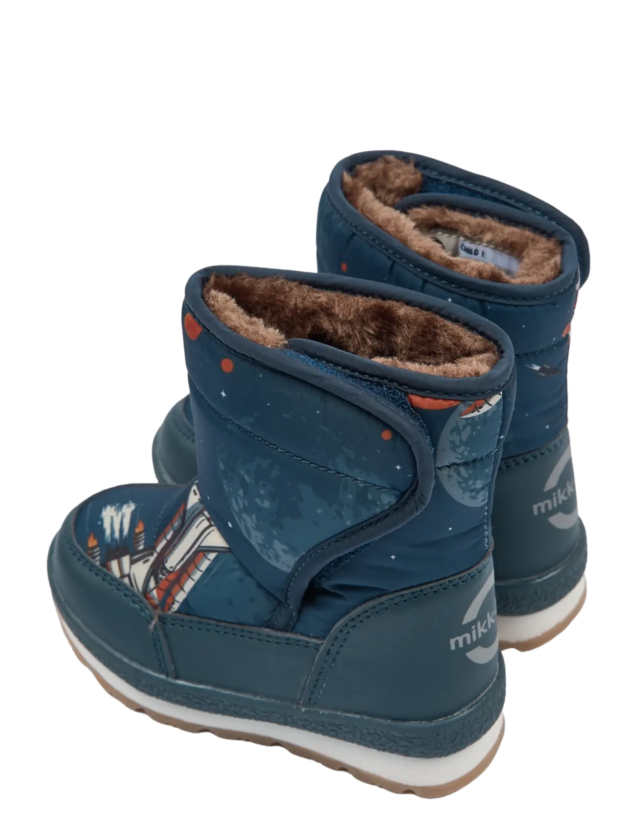 mikk-line - Winter Boot Padded - winter boots - space aop - 4