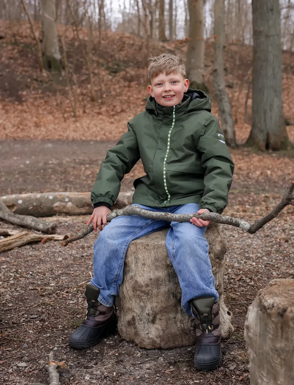 mikk-line - Winter Boot - vinterstövlar - chocolate chip - 0