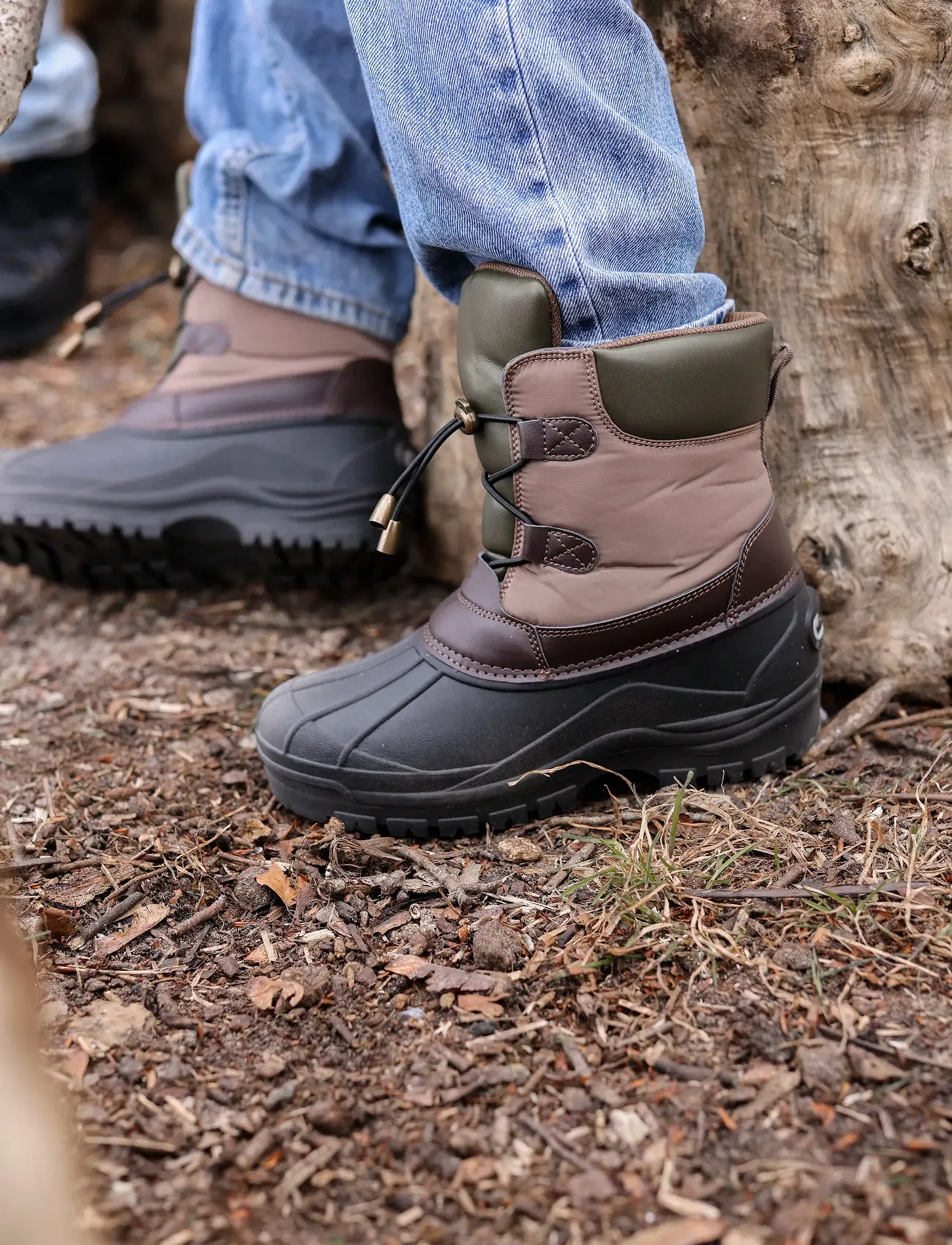 mikk-line - Winter Boot - winterstiefel - chocolate chip - 5
