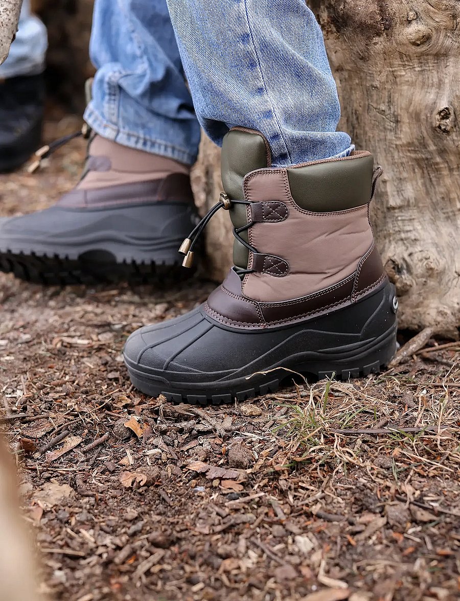 mikk-line - Winter Boot - winterstiefel - chocolate chip - 5