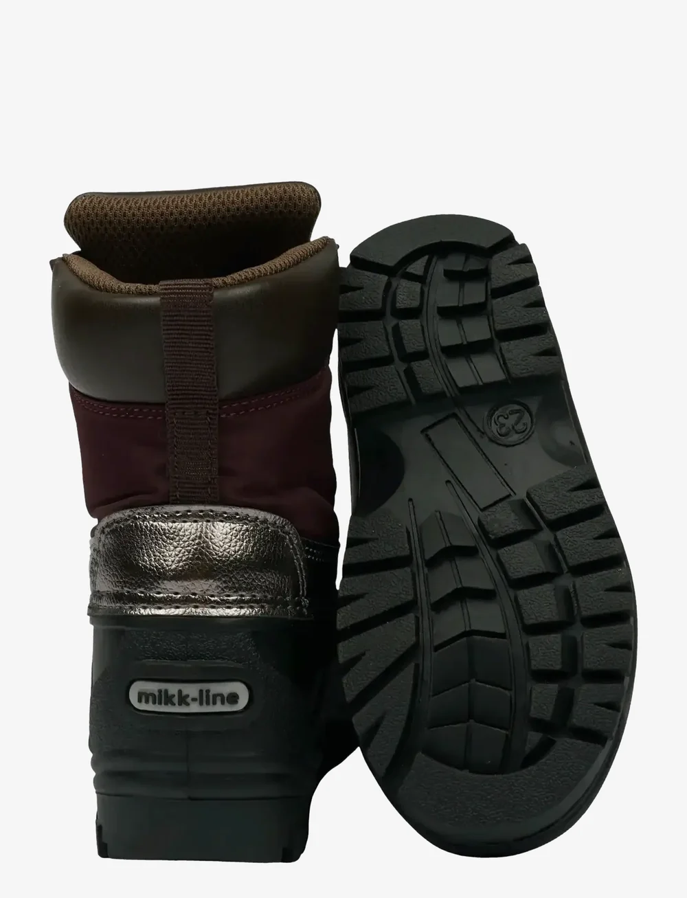 mikk-line - Winter Boot - vinterstövlar - french roast - 2