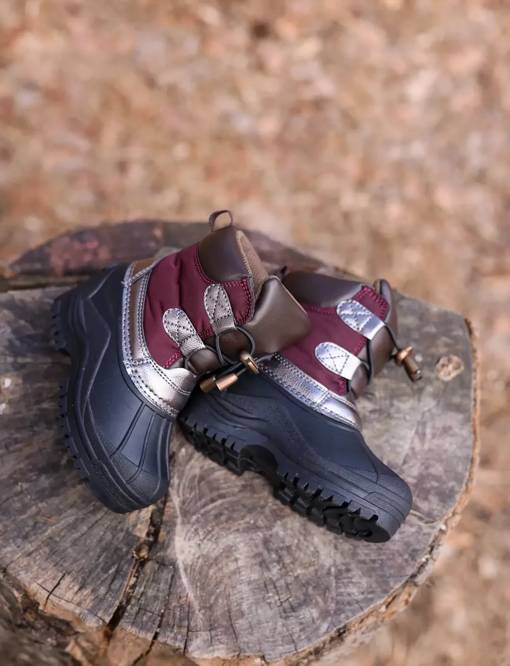 mikk-line - Winter Boot - vinterstövlar - french roast - 0