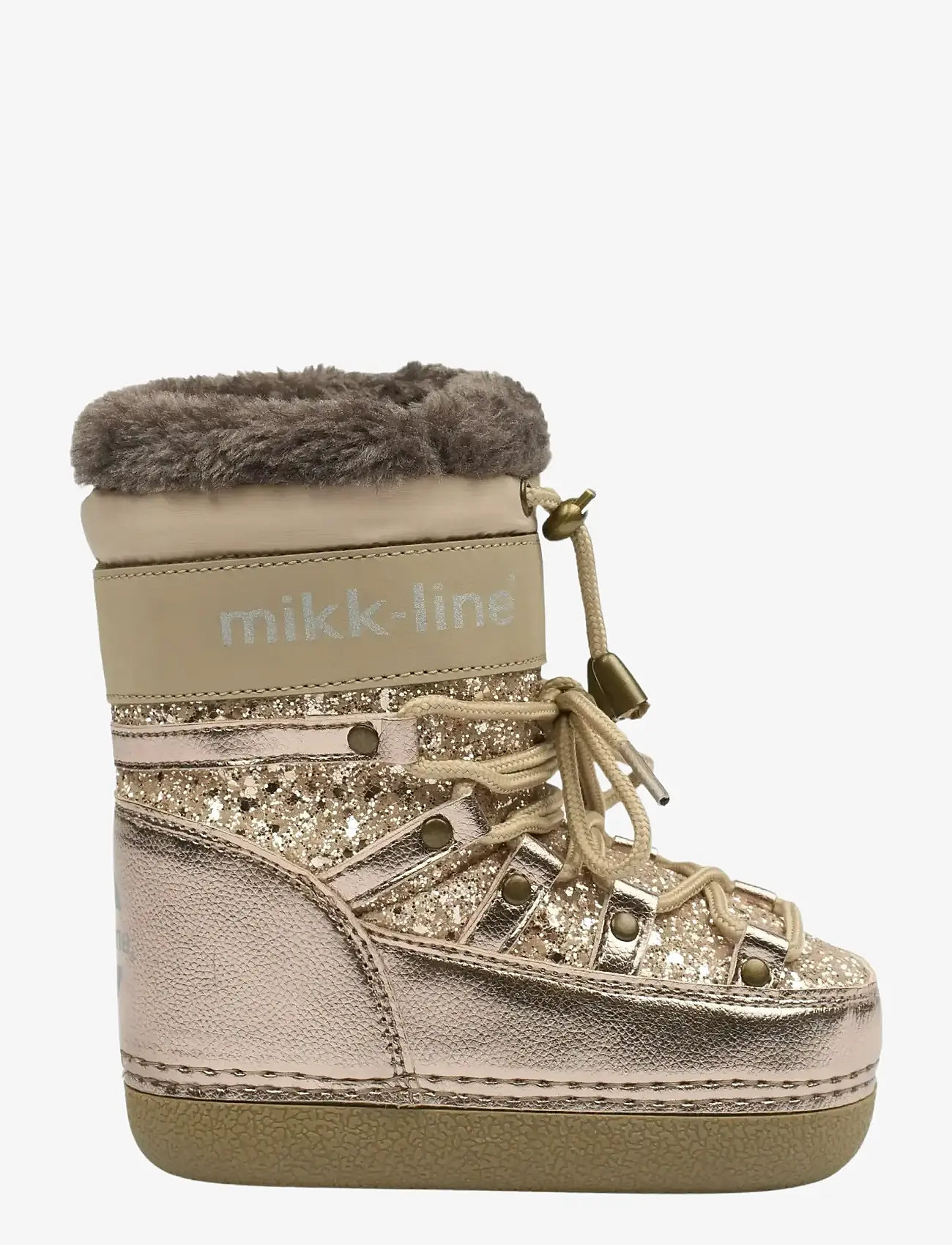 mikk-line - Snow Boot Glitter - talvesaapad - champagne glitter - 1