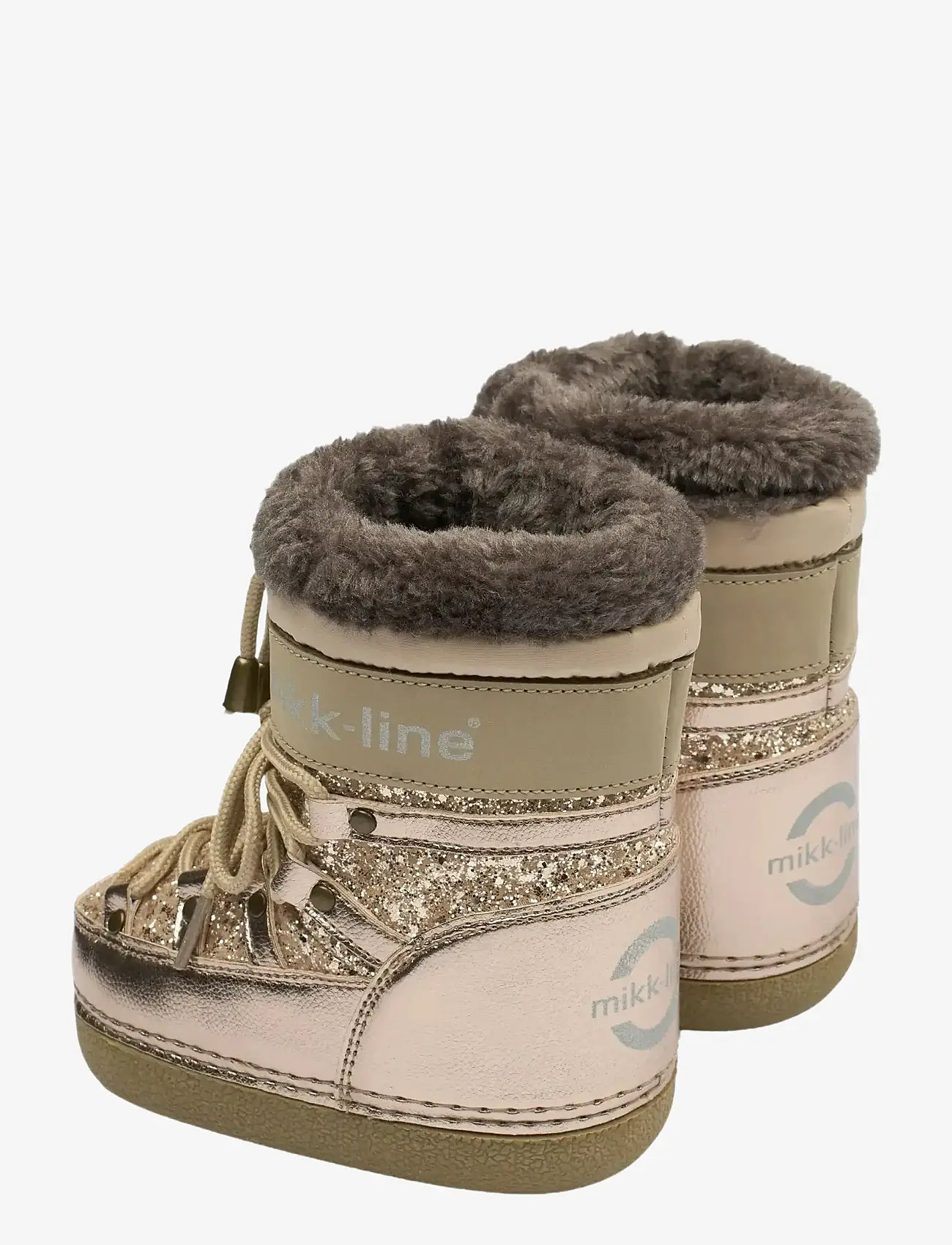 mikk-line - Snow Boot Glitter - talvesaapad - champagne glitter - 3