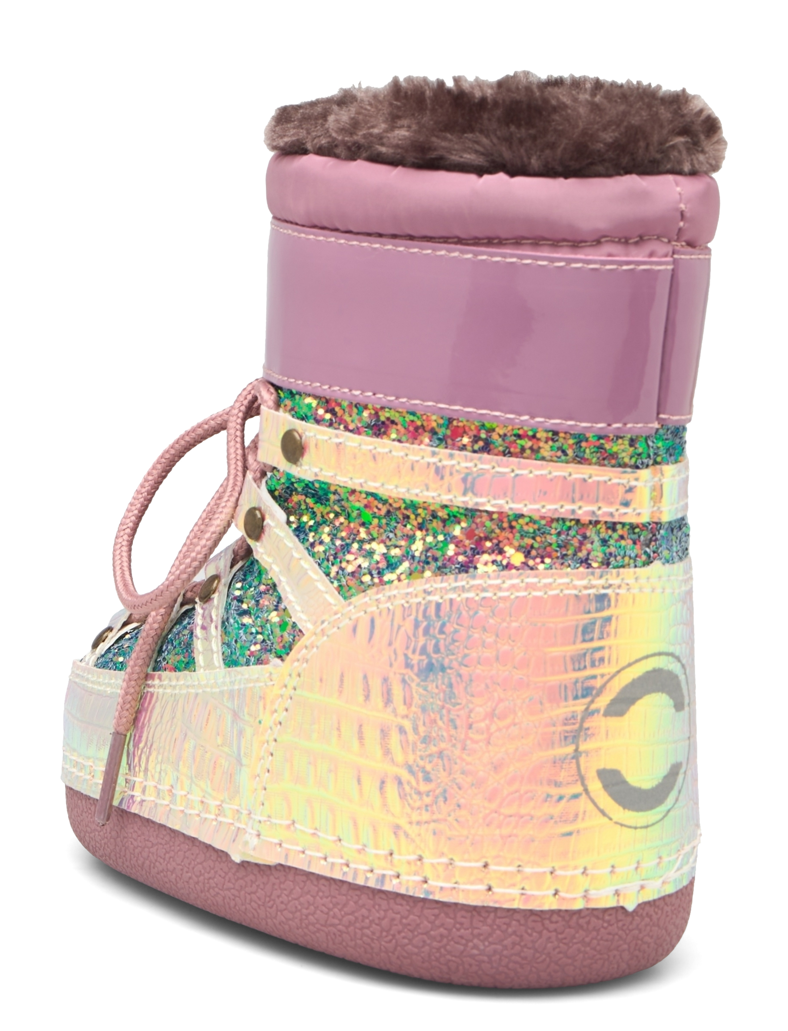 mikk-line - Snow Boot Glitter - sügisjalanõud - rose brown - 3