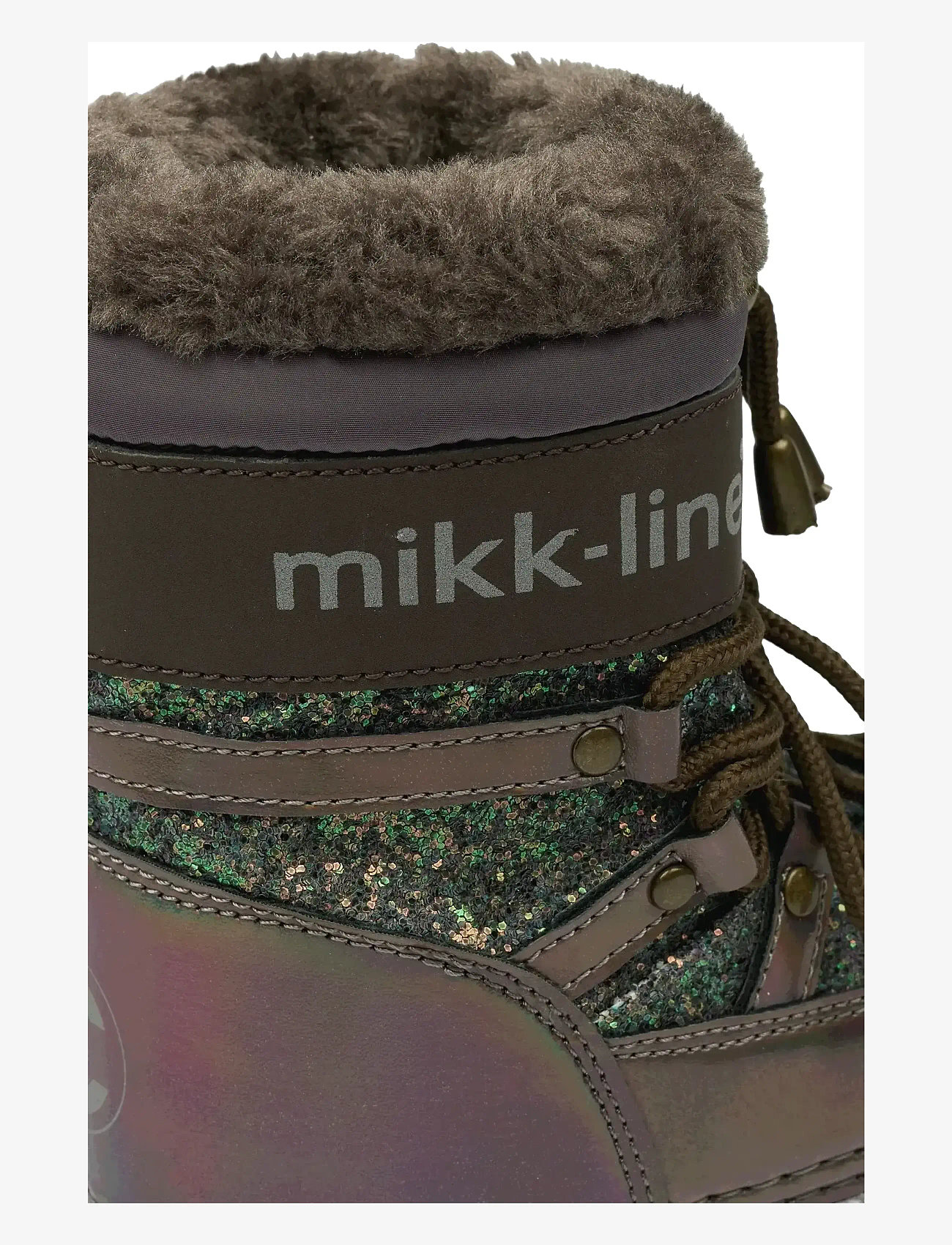 mikk-line - Snow Boot Glitter - herbstschuhe - sparrow - 3