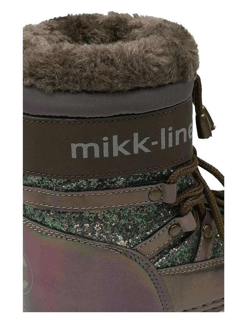 mikk-line - Snow Boot Glitter - winterstiefel - sparrow - 3