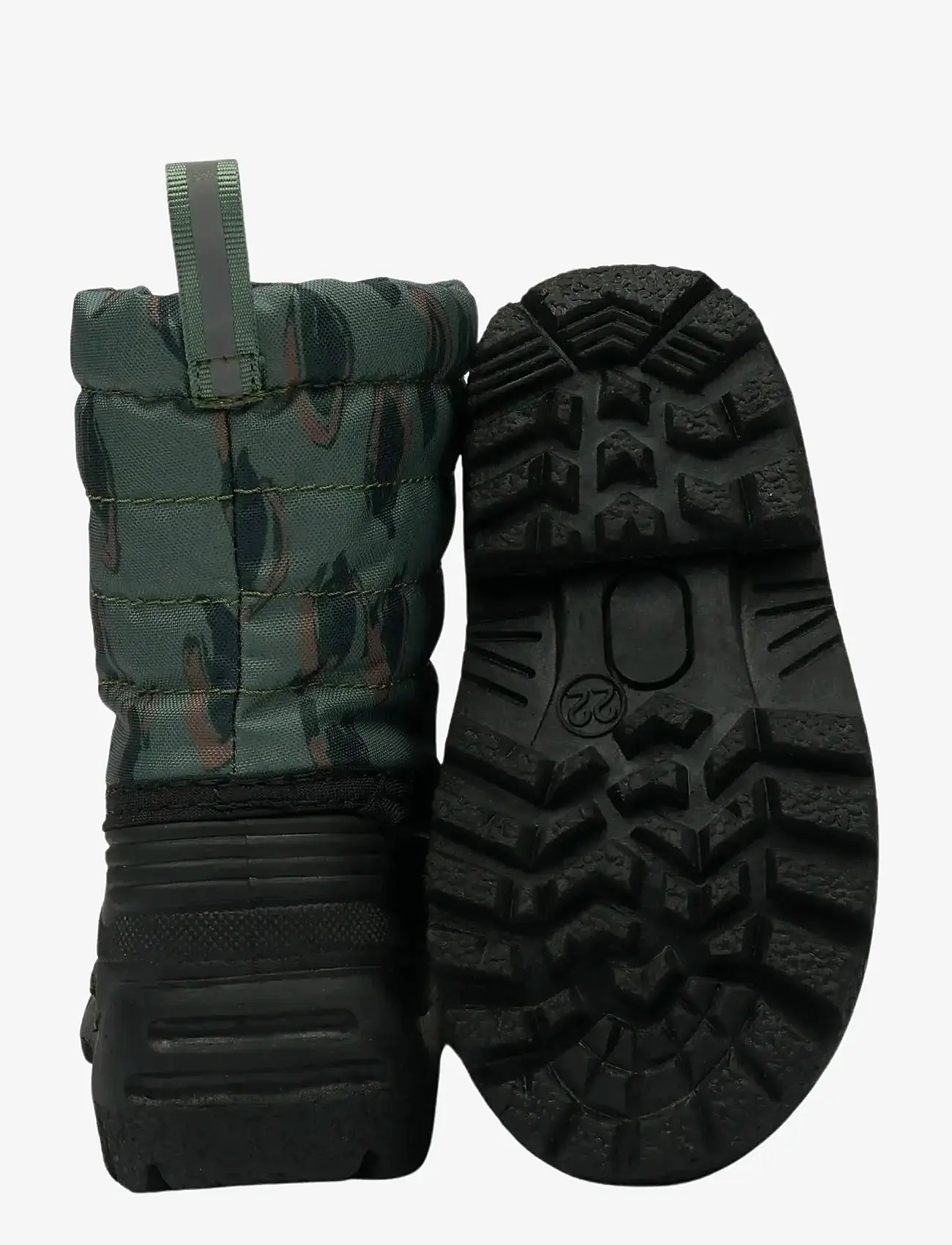 mikk-line - Winter Boot AOP - efterårssko - balsam green - 2