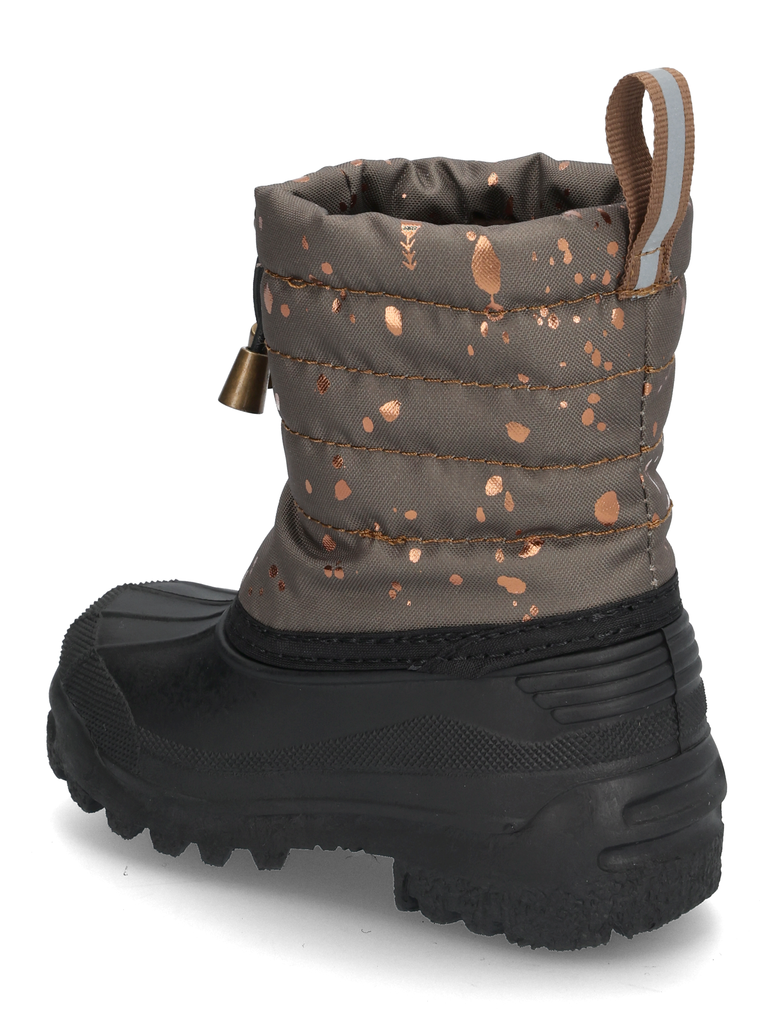 mikk-line - Winter Boot AOP - höstskor - chocolate chip - 2