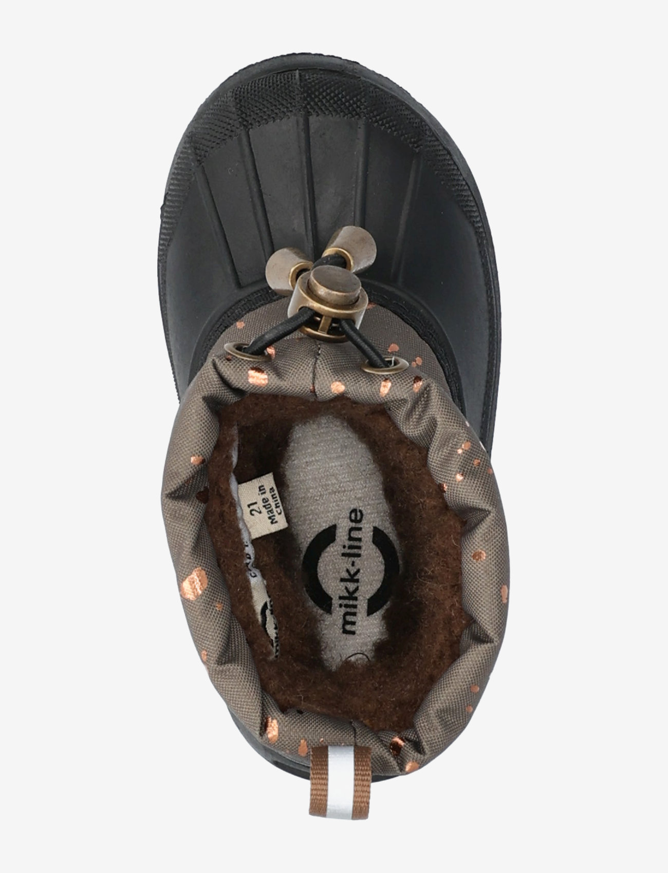 mikk-line - Winter Boot AOP - efterårssko - chocolate chip - 3