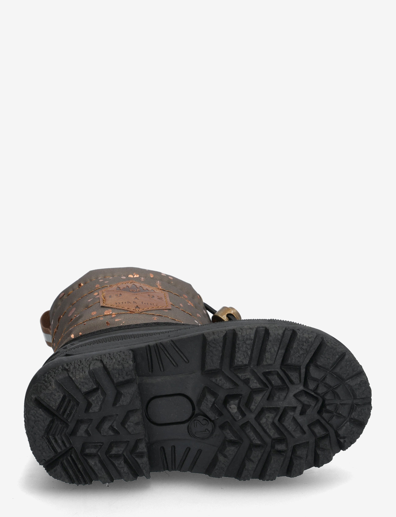 mikk-line - Winter Boot AOP - efterårssko - chocolate chip - 4
