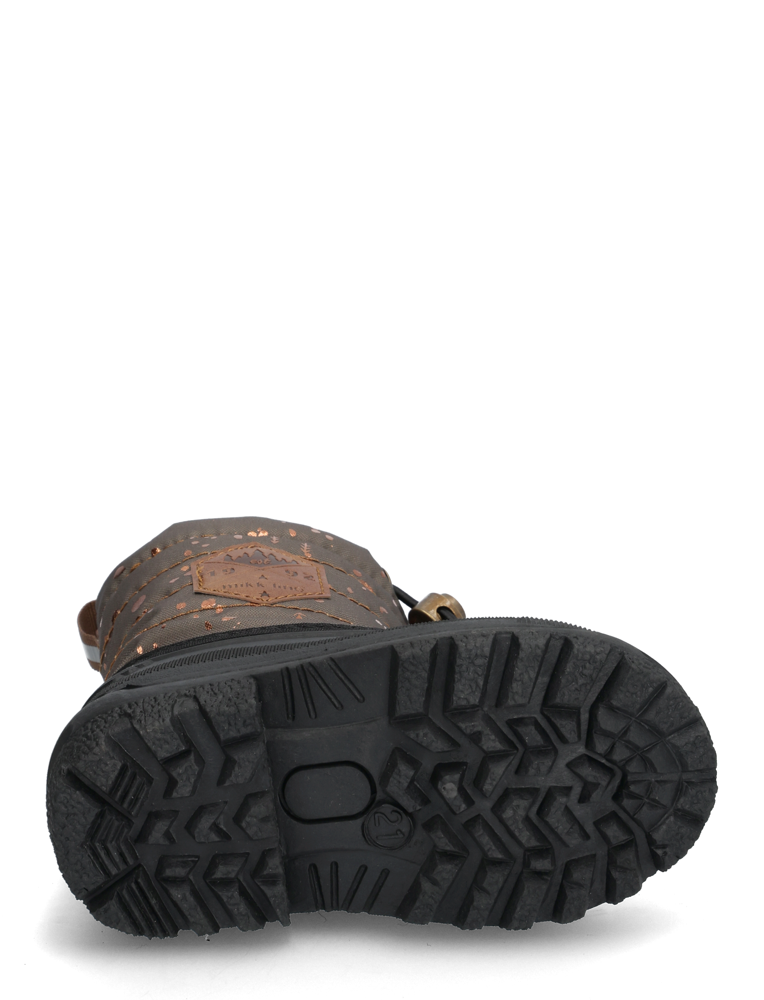 mikk-line - Winter Boot AOP - höstskor - chocolate chip - 4