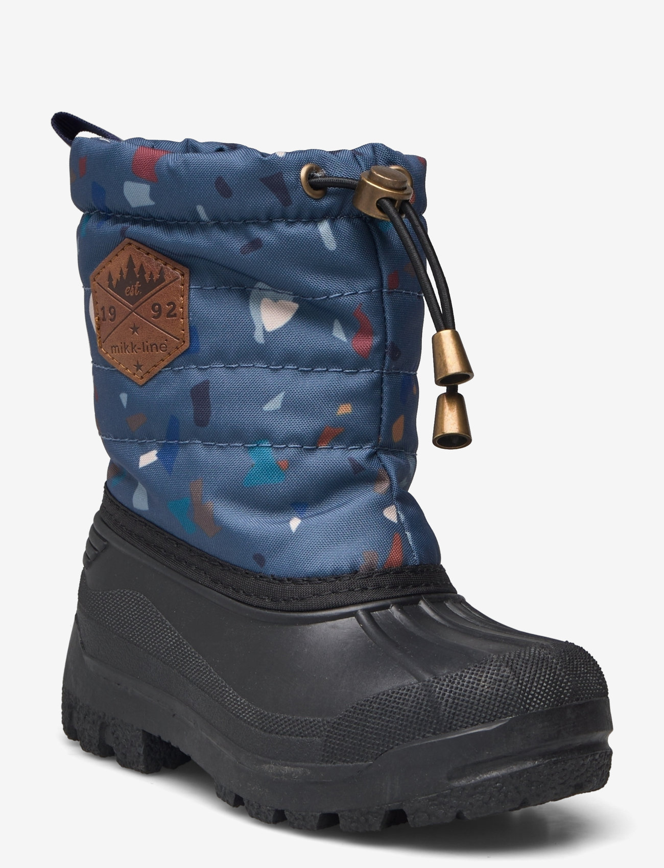 mikk-line - Winter Boot AOP - efterårssko - orion blue - 0