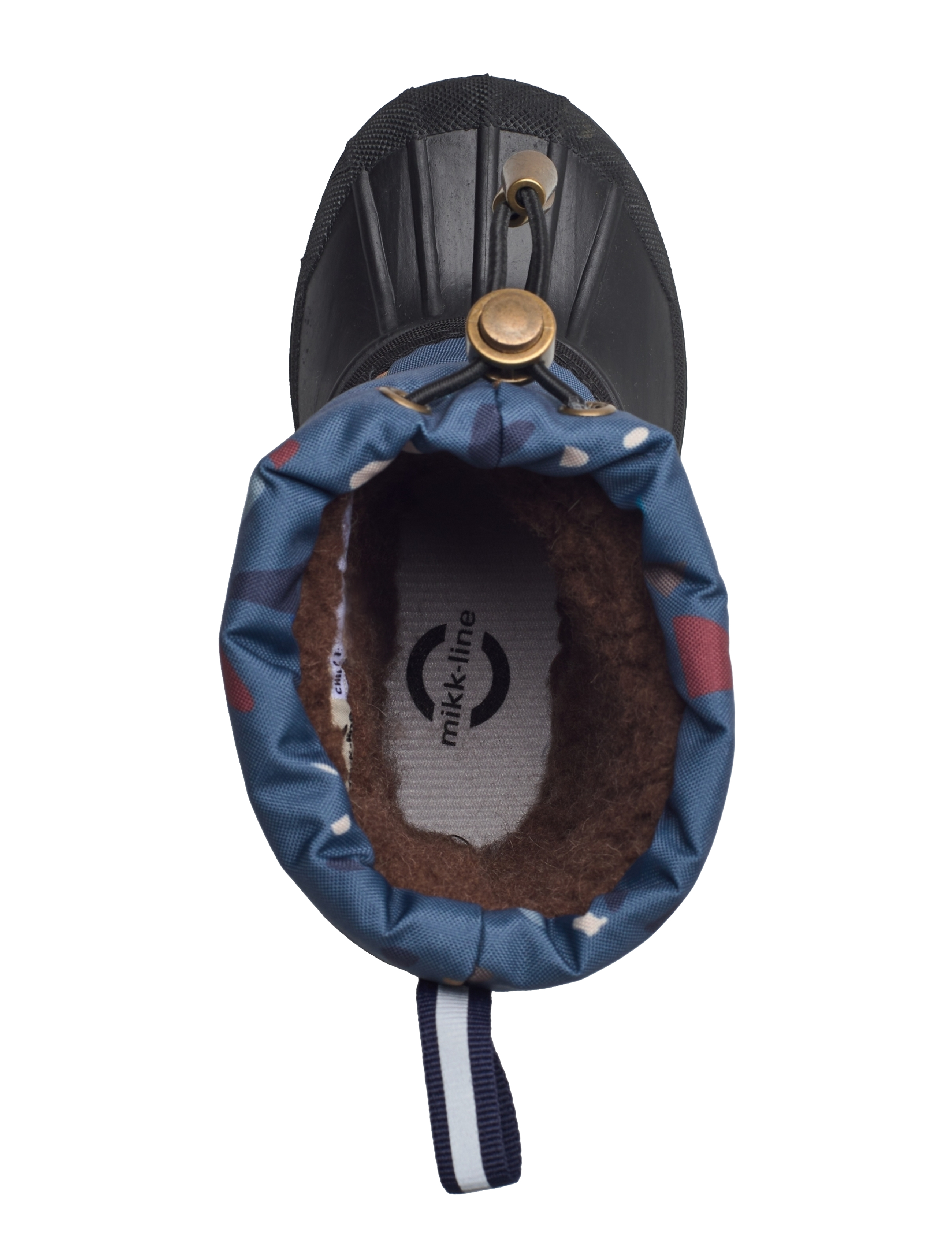 mikk-line - Winter Boot AOP - efterårssko - orion blue - 3