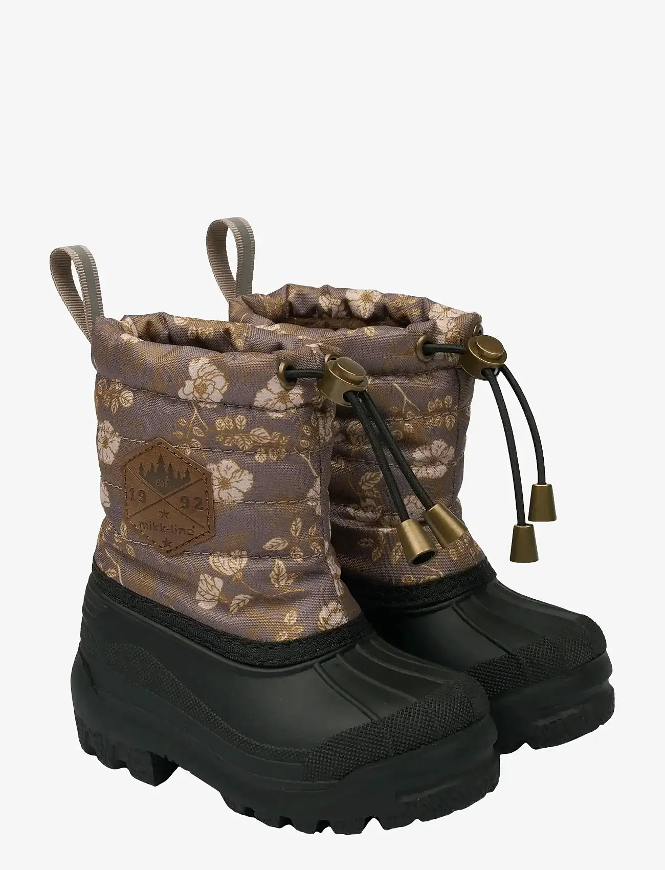 mikk-line - Winter Boot AOP - vinterstøvler - sparrow - 0