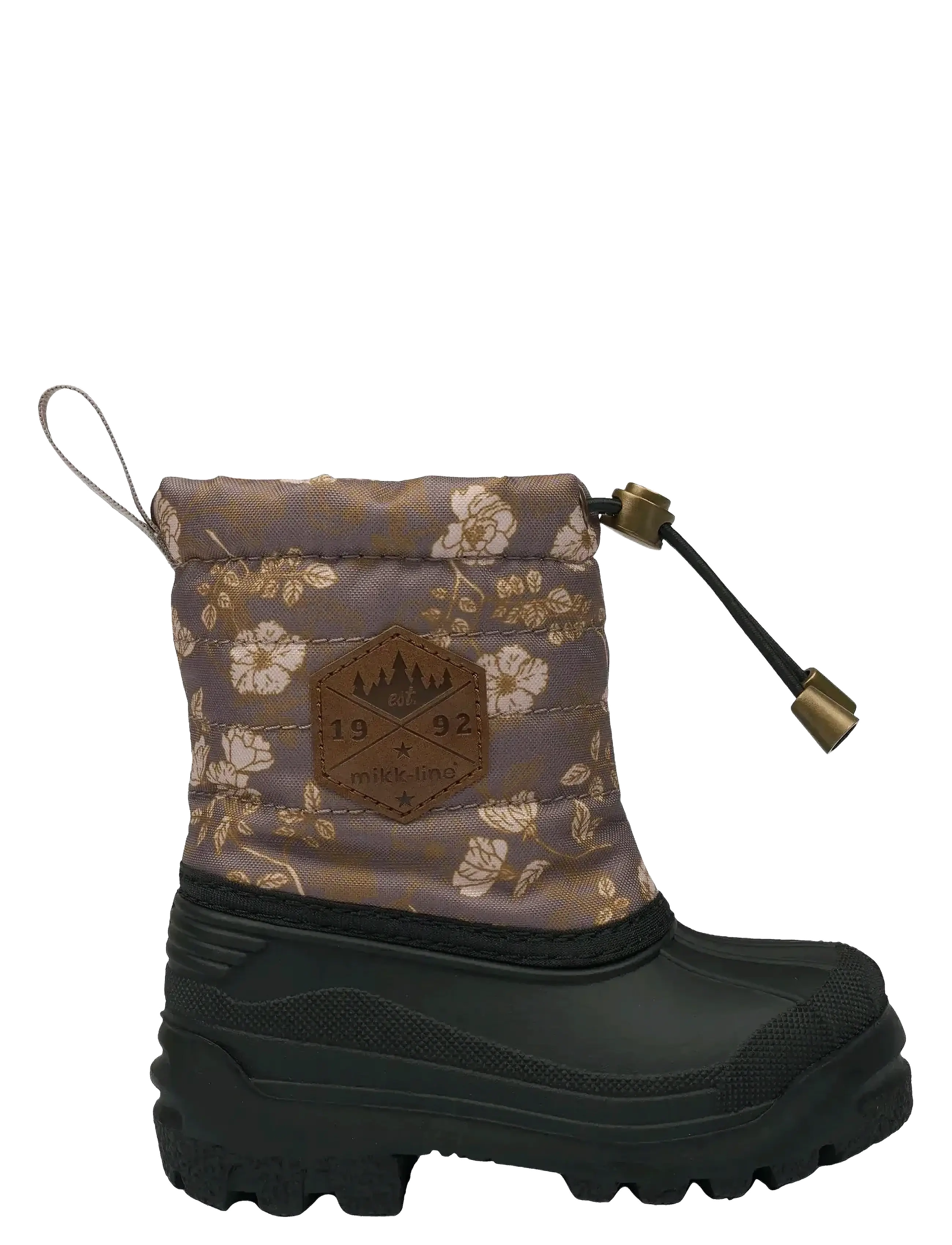 mikk-line - Winter Boot AOP - herbstschuhe - sparrow - 1