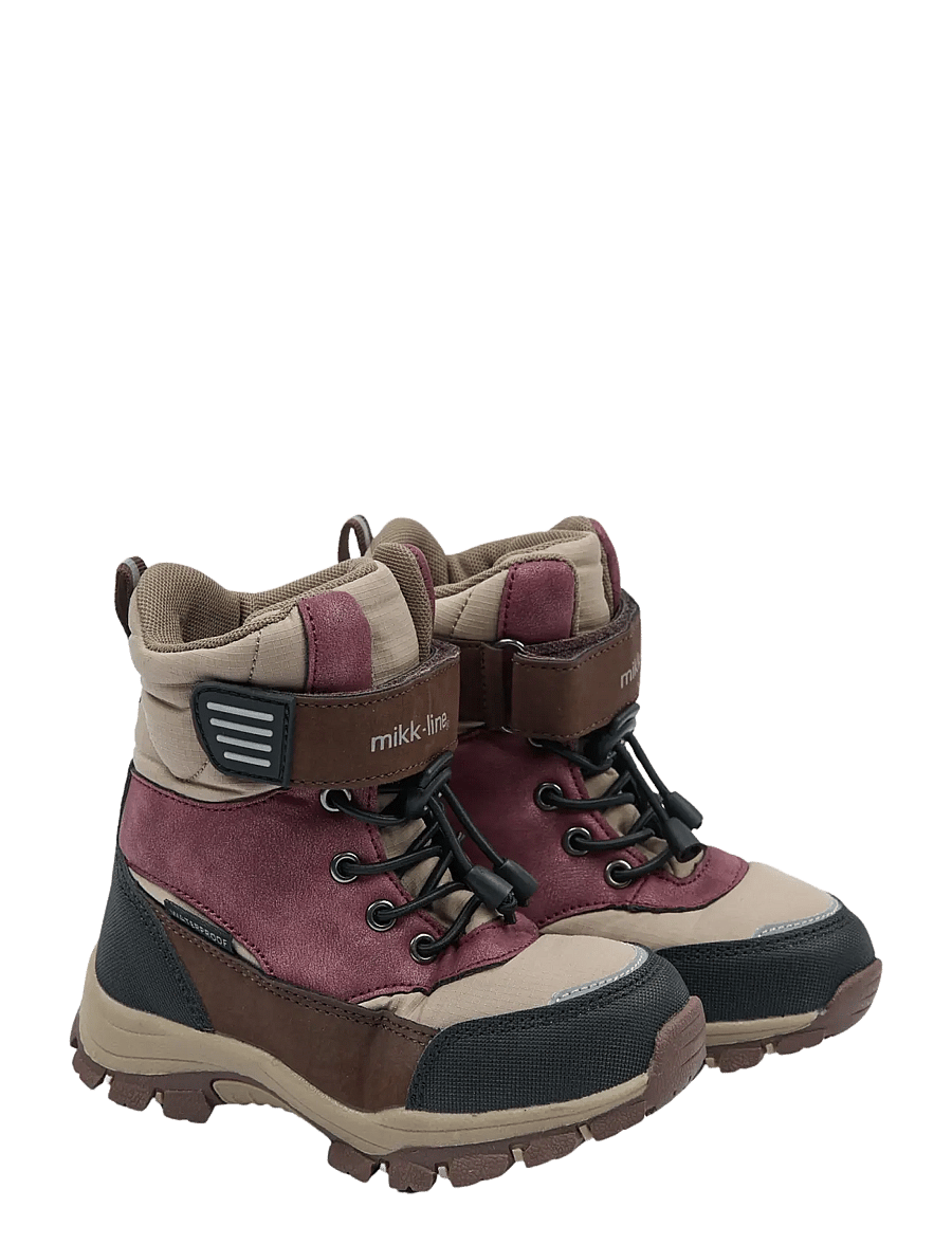 mikk-line - Winter Boot Tex Velcro - vinterstövlar - chinchilla - 0