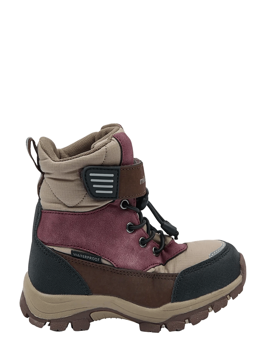 mikk-line - Winter Boot Tex Velcro - vinterstövlar - chinchilla - 1