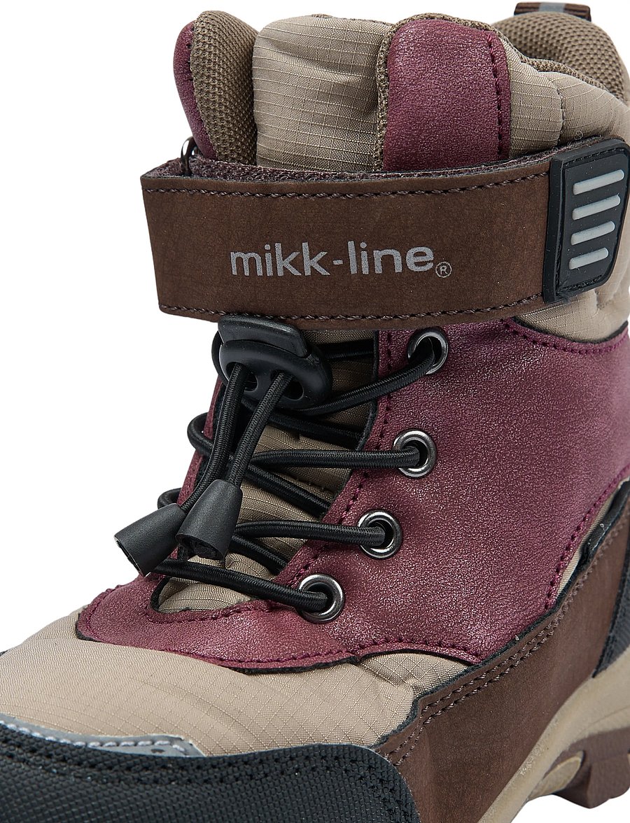 mikk-line - Winter Boot Tex Velcro - vinterstövlar - chinchilla - 4