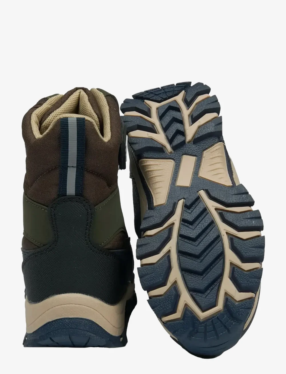 mikk-line - Winter Boot Tex Velcro - vinterstövlar - chocolate chip - 3