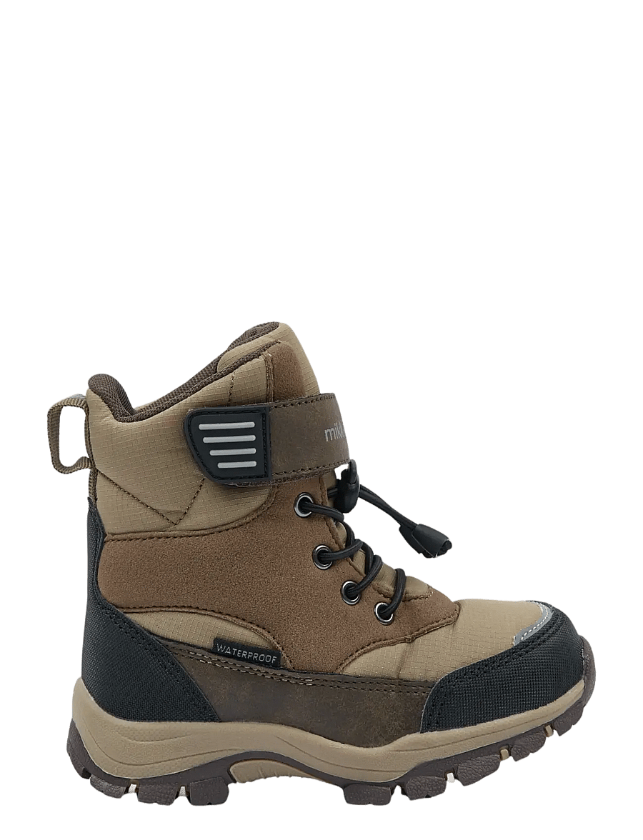 mikk-line - Winter Boot Tex Velcro - falcon - 1