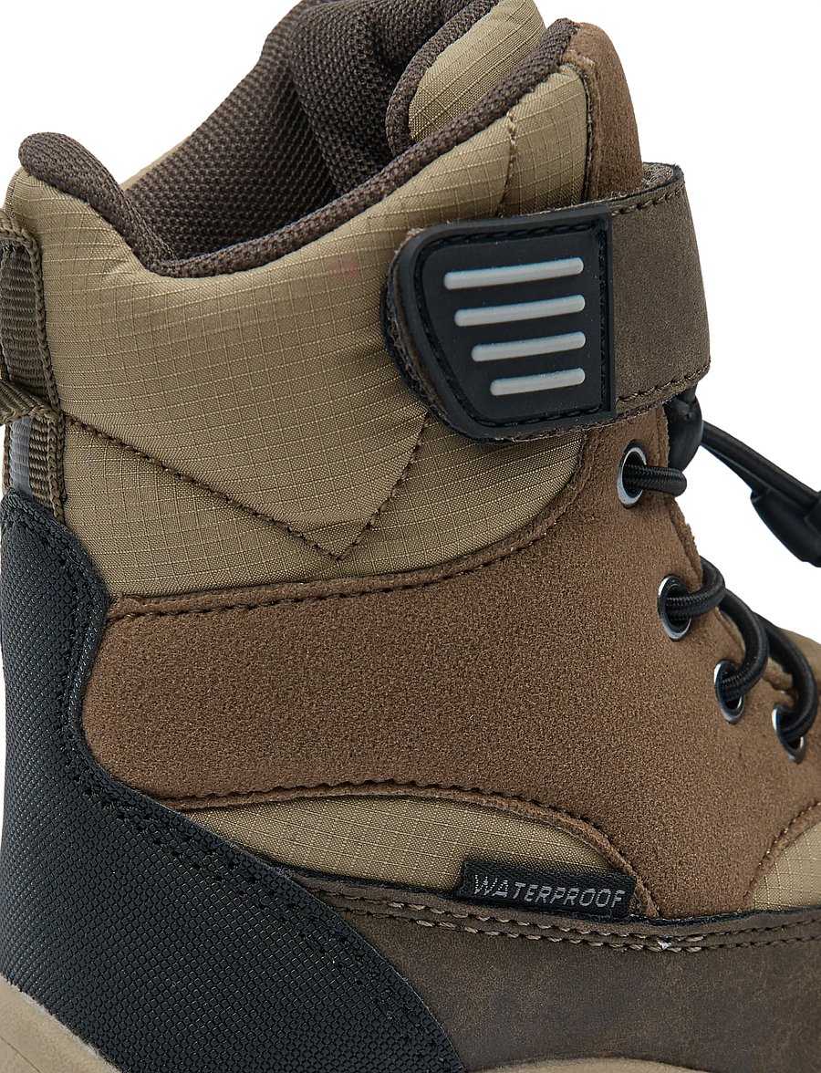 mikk-line - Winter Boot Tex Velcro - falcon - 3