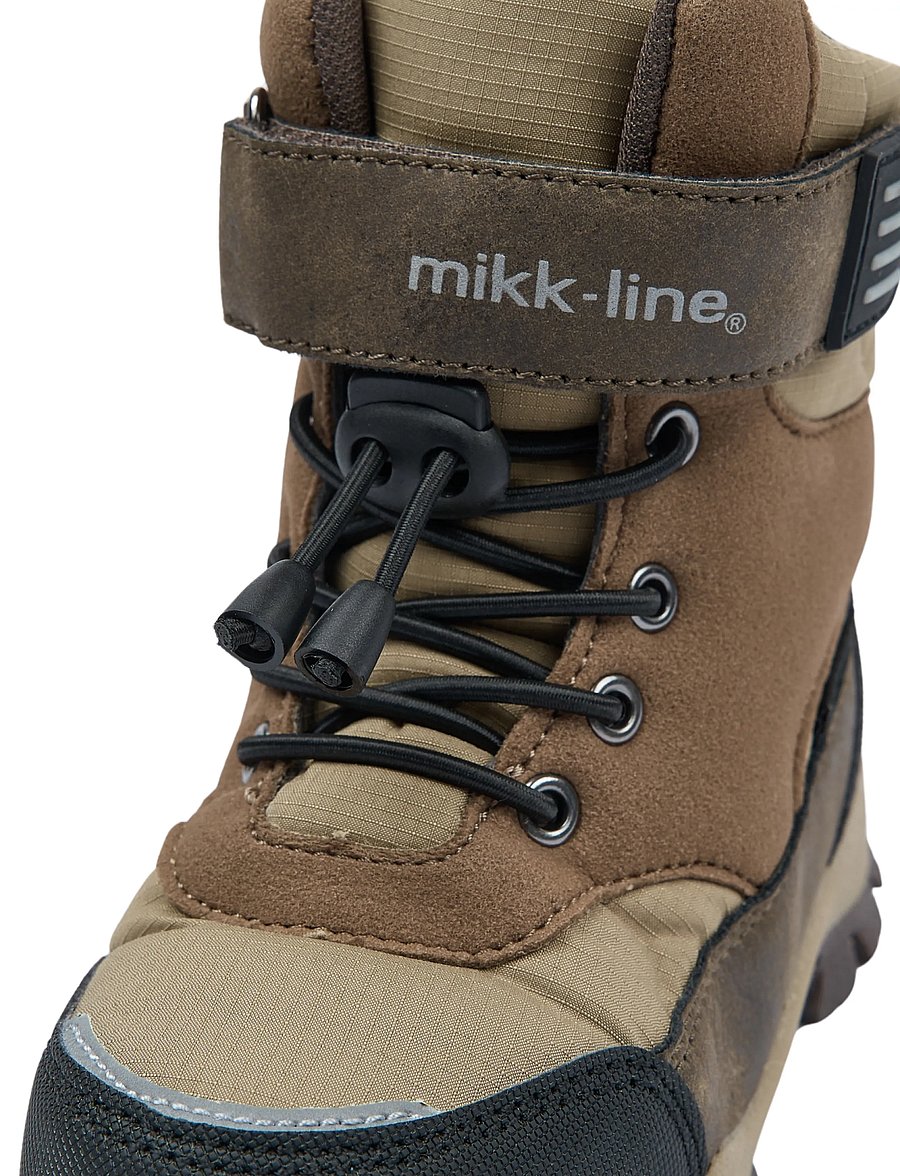 mikk-line - Winter Boot Tex Velcro - falcon - 4