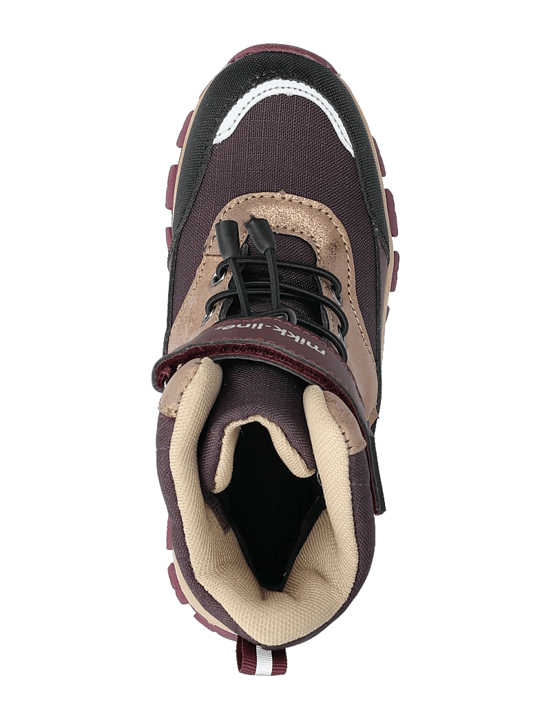 mikk-line - Winter Boot Tex Velcro - raisin - 3