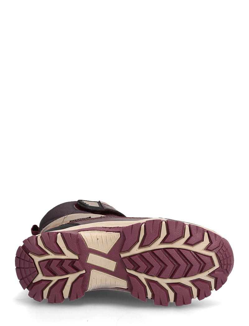 mikk-line - Winter Boot Tex Velcro - raisin - 4