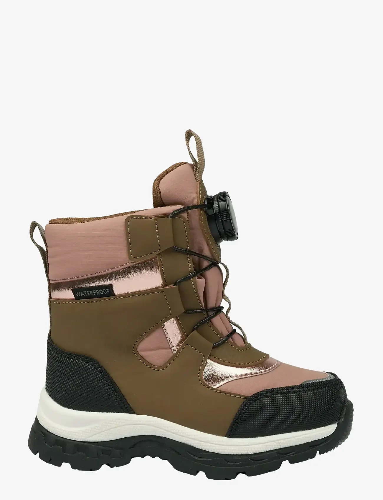 mikk-line - Winter Boot Tex Spin - vinterstövlar - burlwood - 2