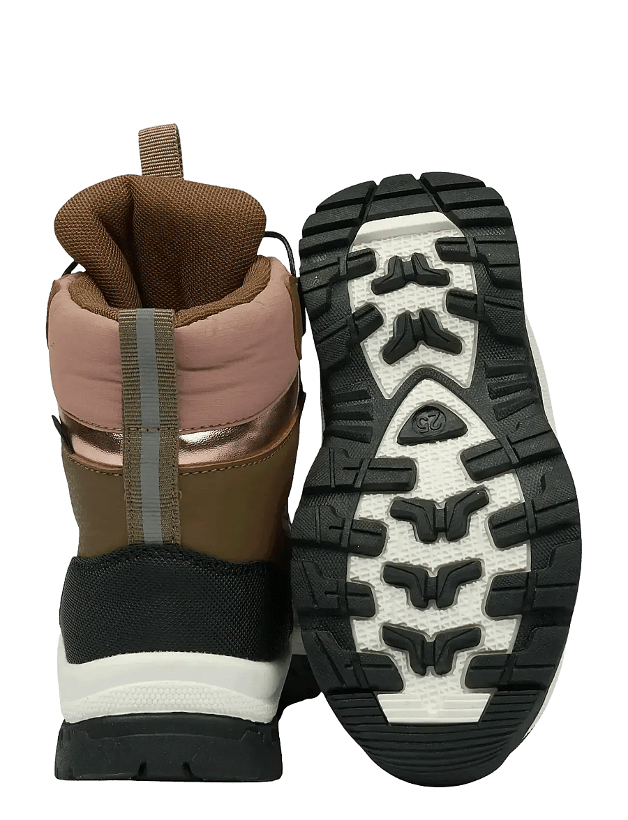 mikk-line - Winter Boot Tex Spin - winterstiefel - burlwood - 3