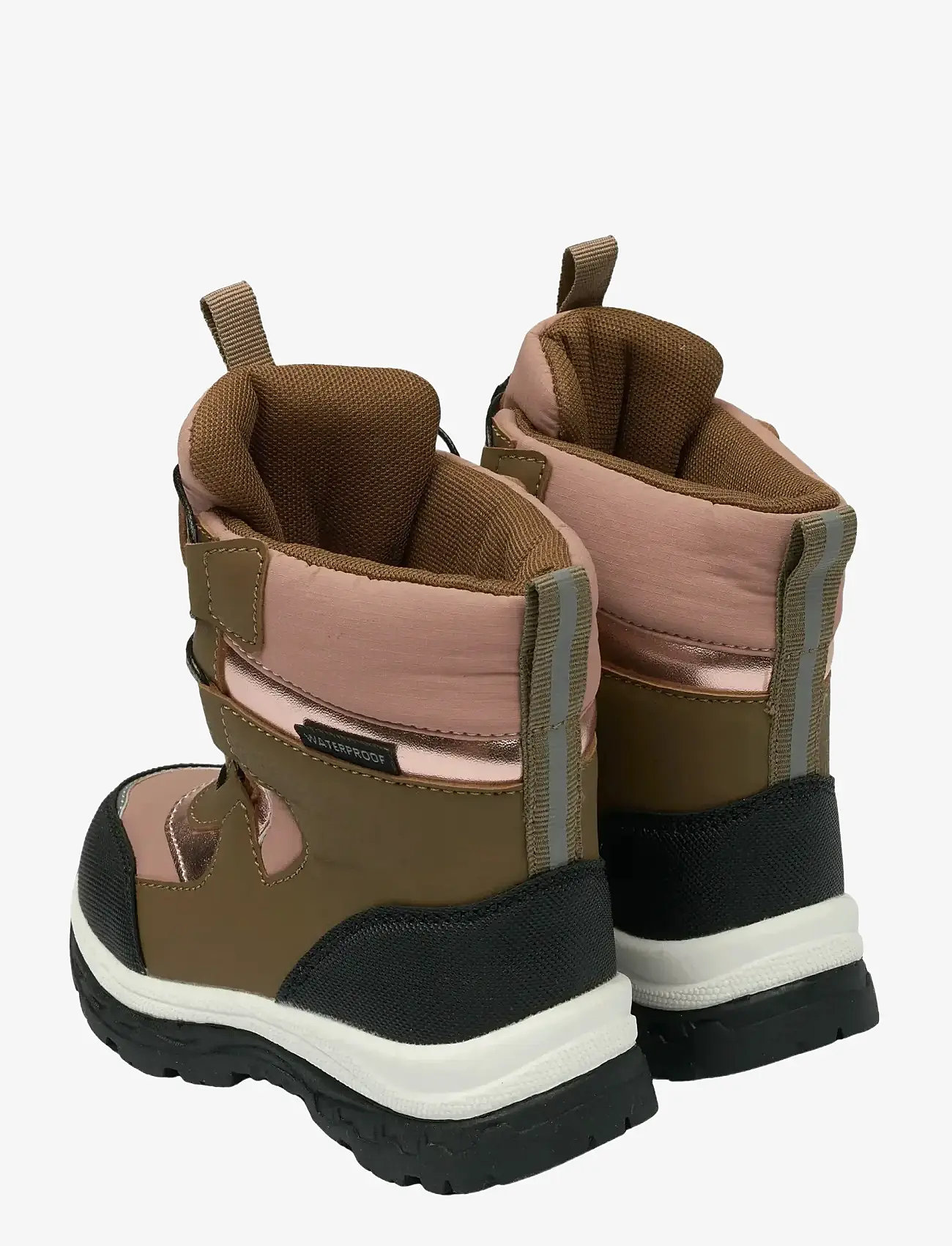 mikk-line - Winter Boot Tex Spin - vinterstövlar - burlwood - 4