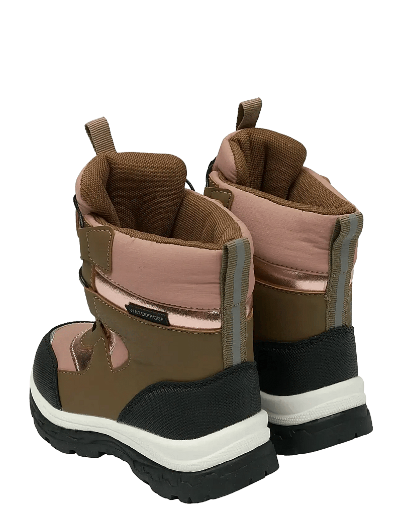 mikk-line - Winter Boot Tex Spin - vinterstövlar - burlwood - 4