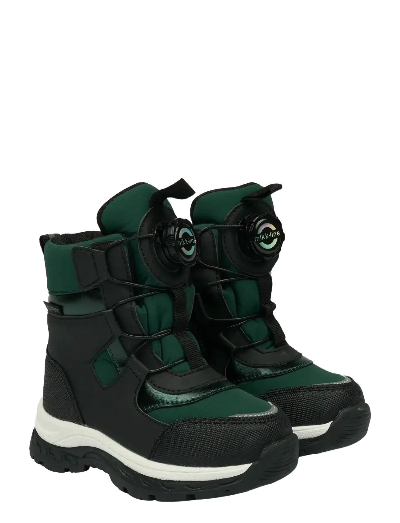 mikk-line Winter Boot Tex Spin - Vinterstövlar - DARKEST SPROUSE / green