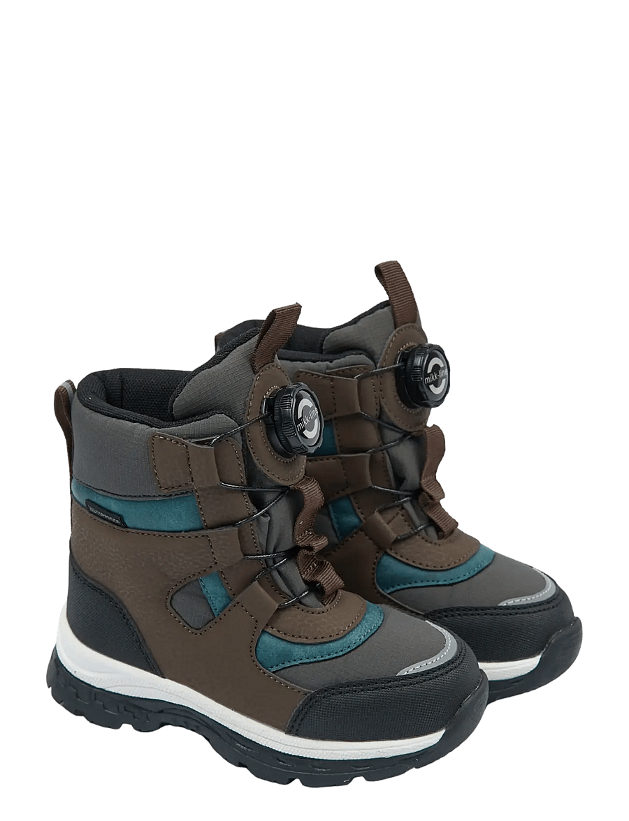 mikk-line - Winter Boot Tex Spin - winterstiefel - dark slate - 0