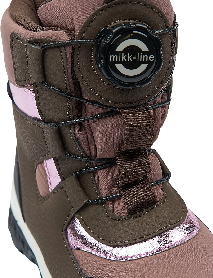 mikk-line - Winter Boot Tex Spin - winterstiefel - twilight mauve - 4