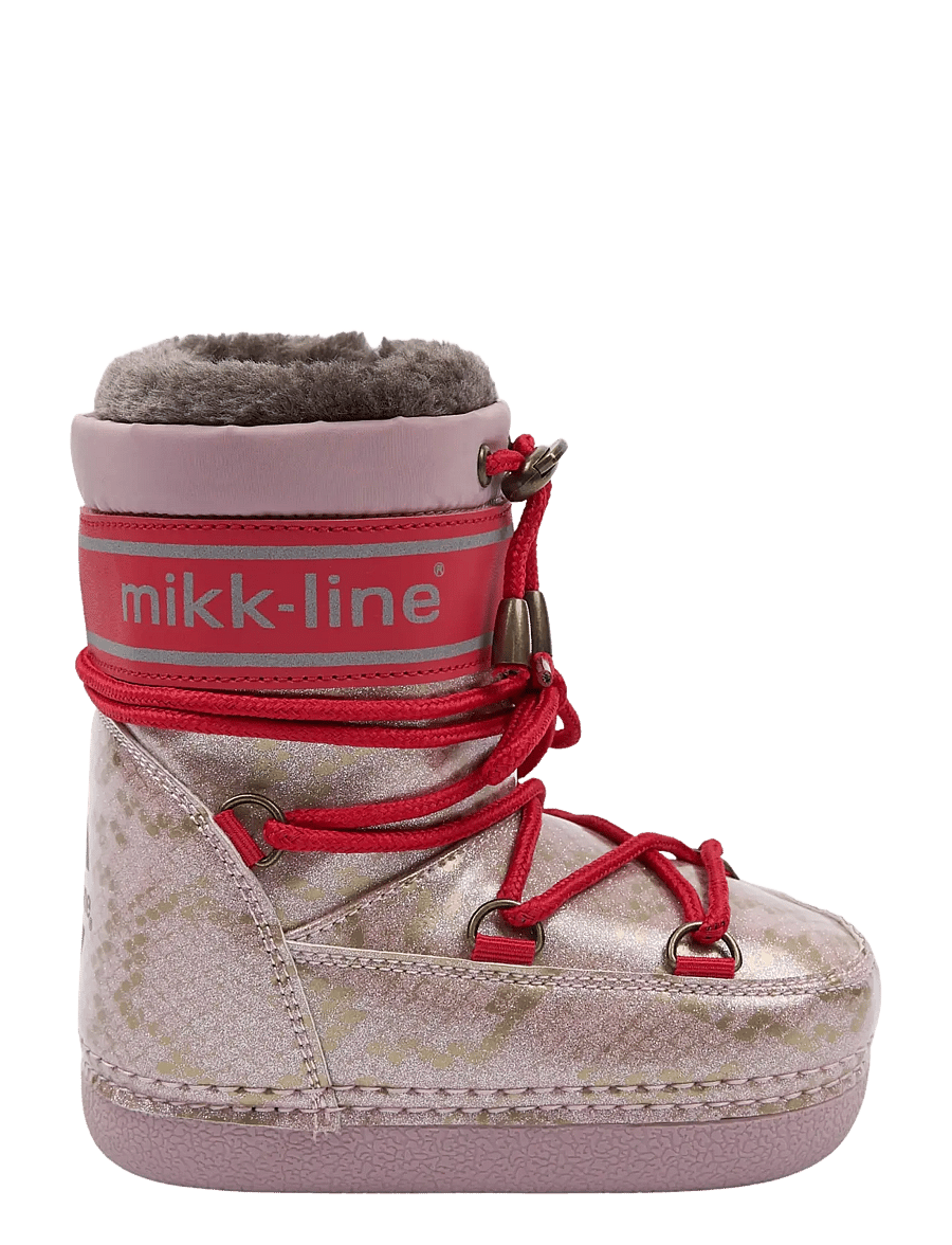 mikk-line - Snow Boot Glitter Polished - adobe rose - 1