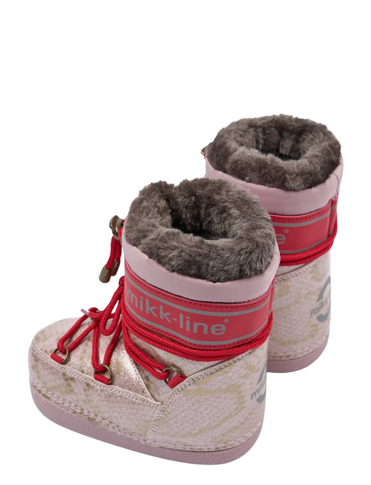 mikk-line - Snow Boot Glitter Polished - adobe rose - 3